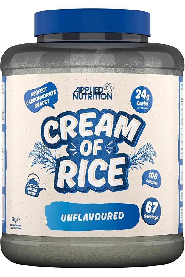 Cream Of Rice, Unflavored, 2 Kg | High Carbohydrate | Source Of Energy For Breakfast & Snacks