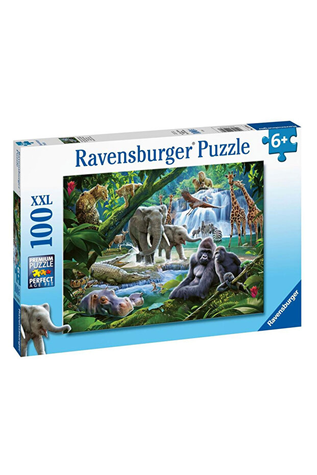 100 Parça Puzzle Vahşi Hayvanlar 132843 - 1
