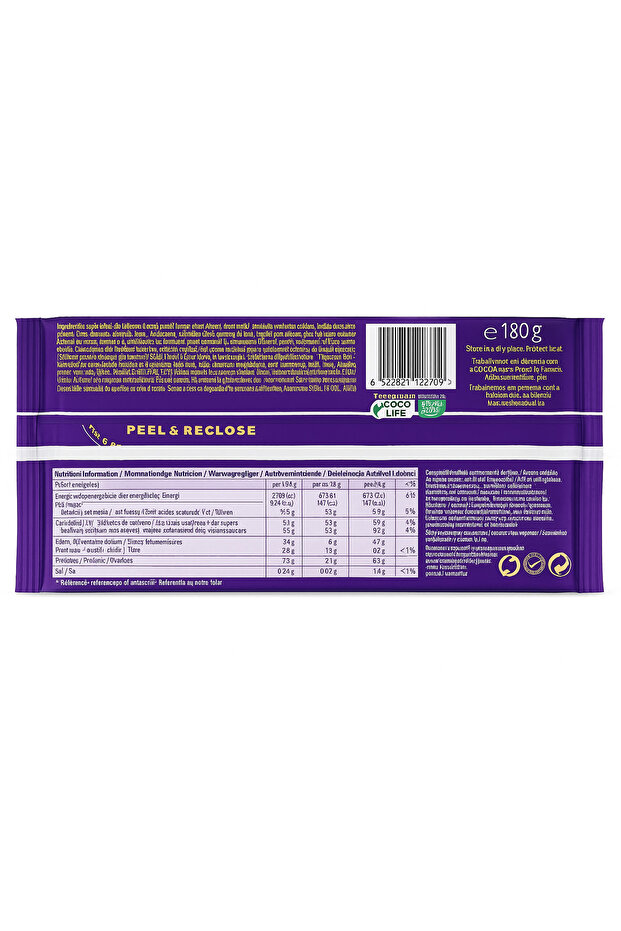 Diary Milk Whole Nut 180g - 2