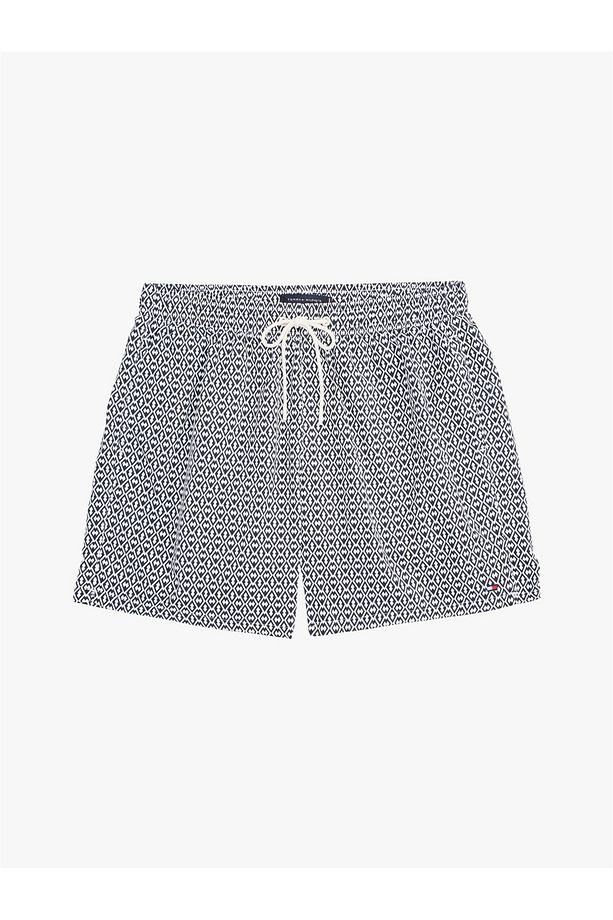 MEDIUM DRAWSTRING PRINT Erkek Bej Deniz Şortu - UM0UM03491 - 6