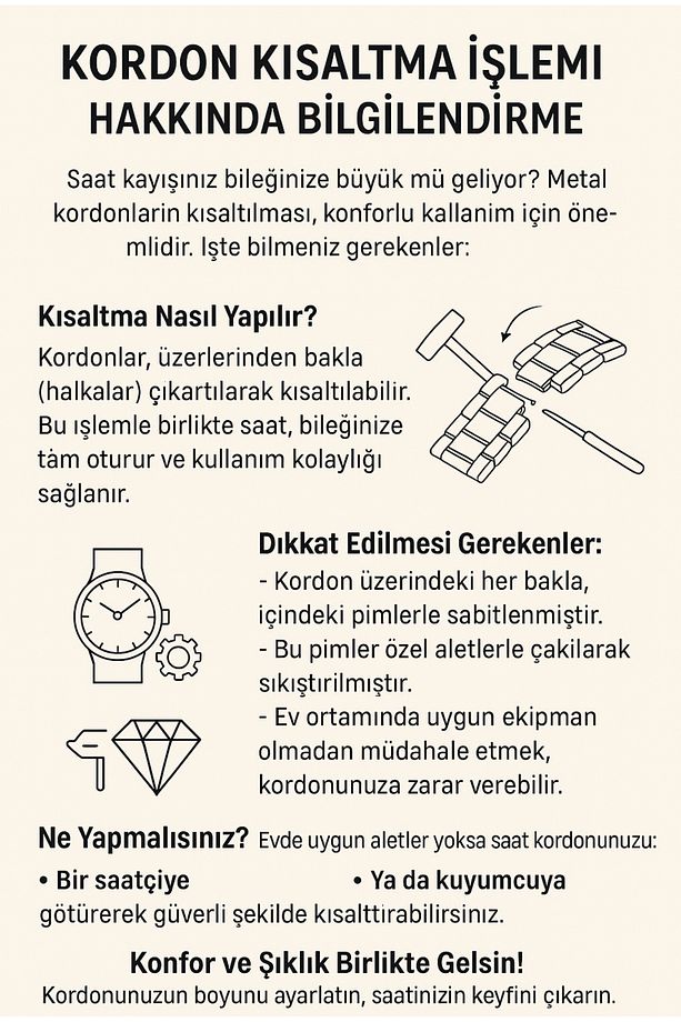 Çift Takvimli - Erkek Kol Saati - 4