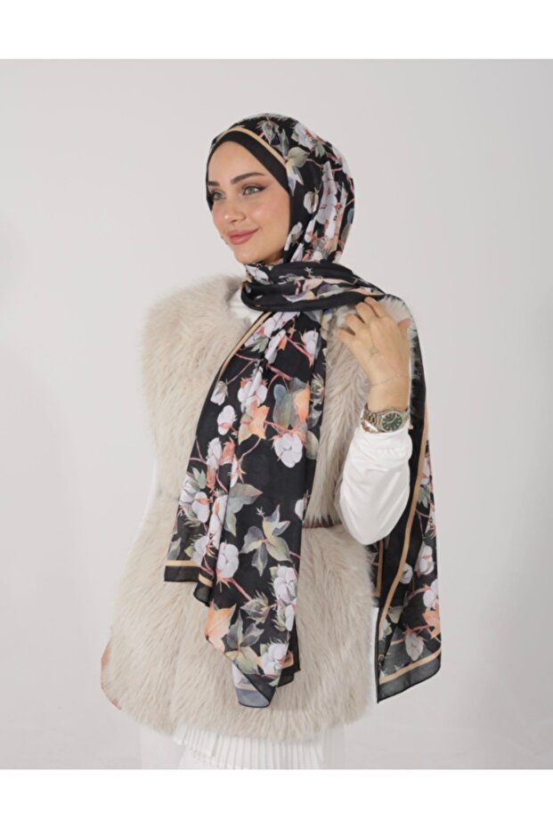 Spring Pattern Shawl - 1