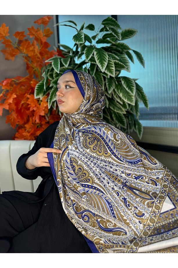Etro Desen New Pamuk Soft Şal 23012 - 2