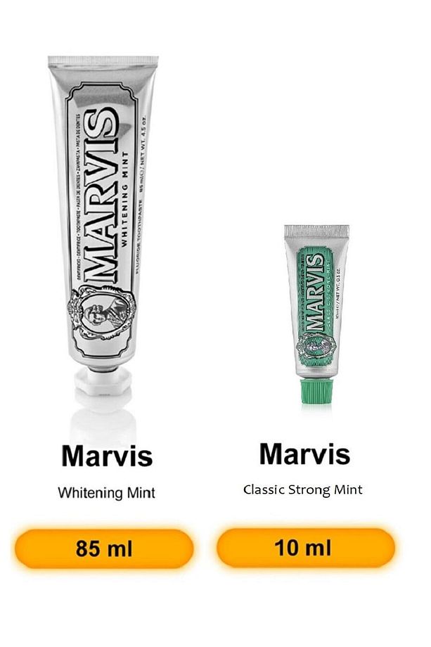 Whitening Mint Diş Macunu 85 ml Classic Strong Mint 10 ml - 1