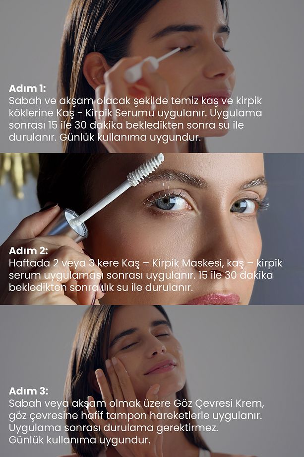 Kaş, Kirpik ve Göz Çevresi Bakım Seti Vegan - 4