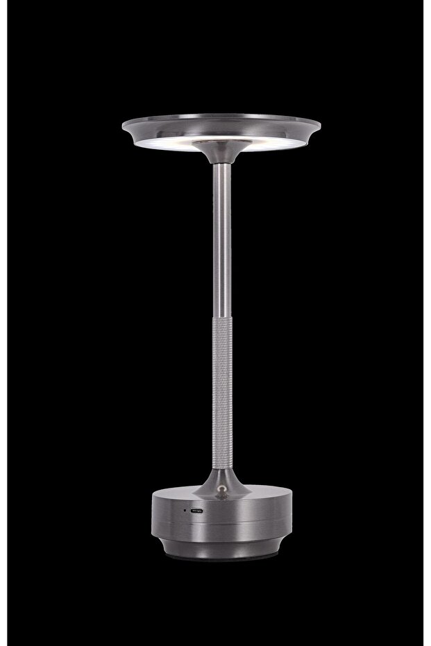Platin Kaplama Şarjlı Masa Lambası GLR-7479 PLT - 1