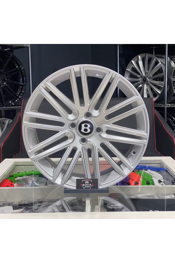 15 İNÇ 4X100 BENTLEY GT2 SİLVER JANT TAKIMI (4ADET) - 1