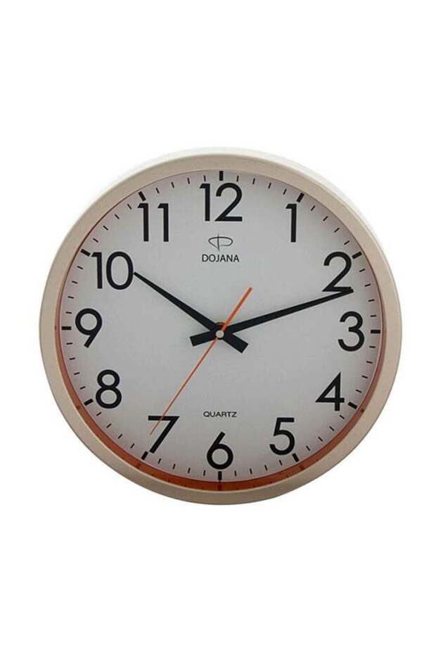 ساعة حائط بلاستيكية 7 سم - 1