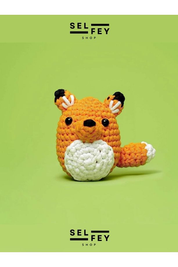 Amigurimi Felix The Fox Tığ Kiti, Amigurimi Tilki Örgü Seti - 3