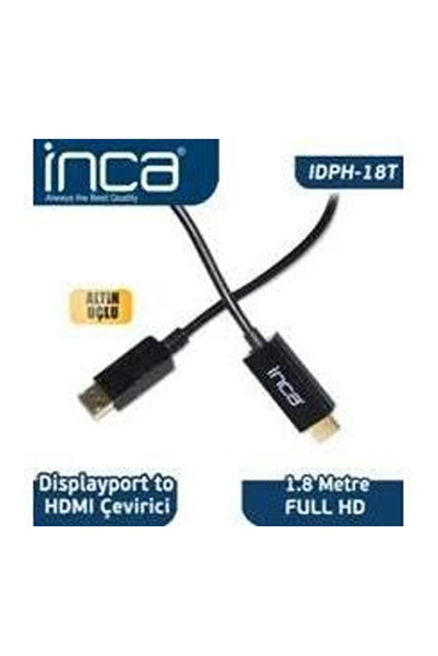 IDPH-18T منفذ عرض إلى كابل HDMI بطول 1.8 متر