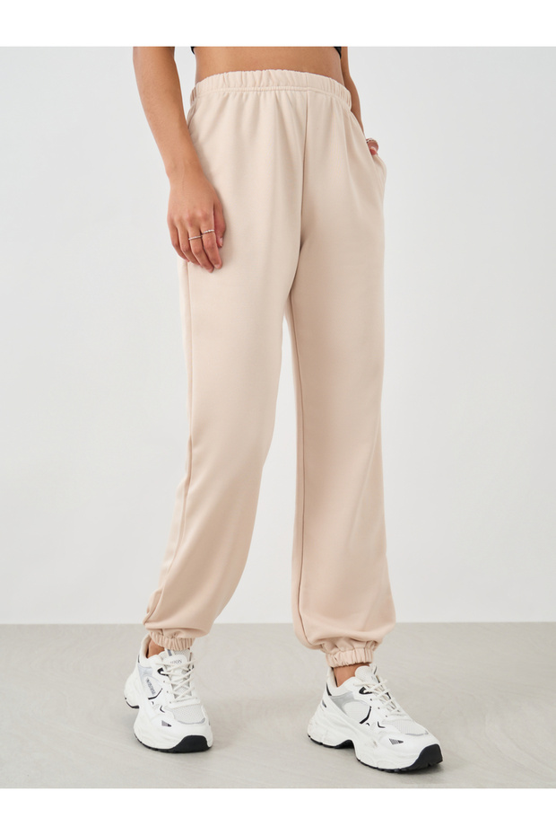 Elasticated Waist Cuffed Joggers - 2