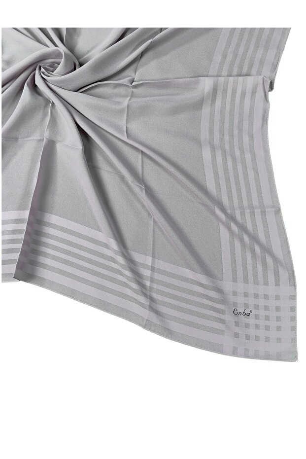 Enba Chiffon Pattern Scarf – Lightweight, Breathable Fabric