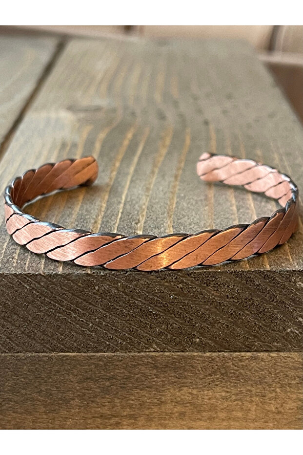 100% Copper Bracelet Twist Model Copper Bracelet