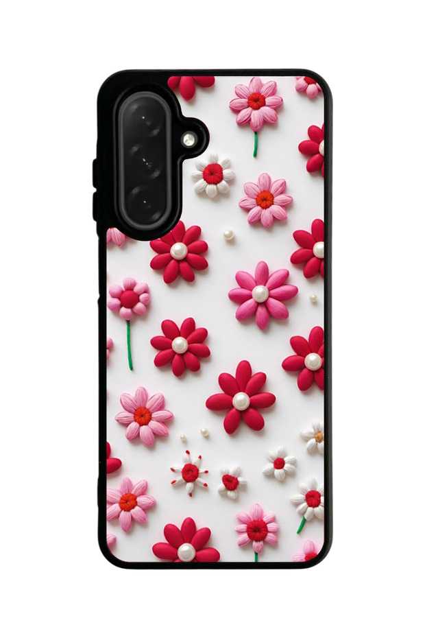 Samsung Galaxy A16 Compatible Matte Black Case – Soft Silicone, Protective, Shock Absorbing Cover