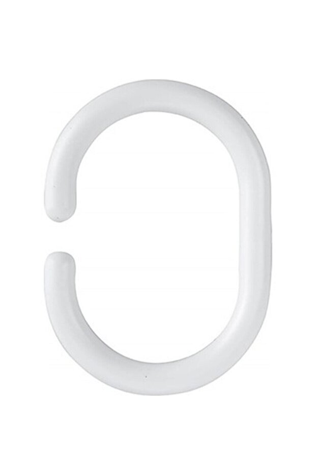 Bathroom Curtain Shower Curtain Ring Hook 12Pcs Shower Cabin Curtain Hanger