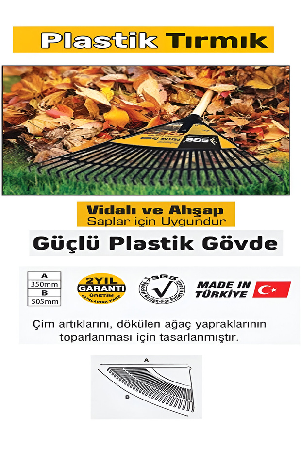 PROFESYONEL PLASTİK TIRMIK - 2