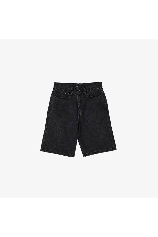 Check-5 Baggy Denim Erkek Siyah Şort - 1