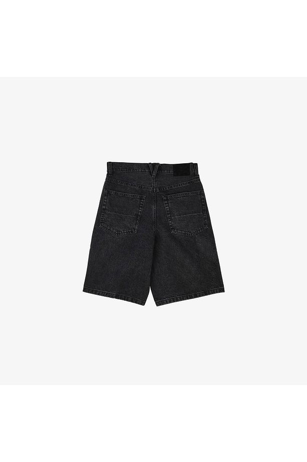 Check-5 Baggy Denim Erkek Siyah Şort - 2
