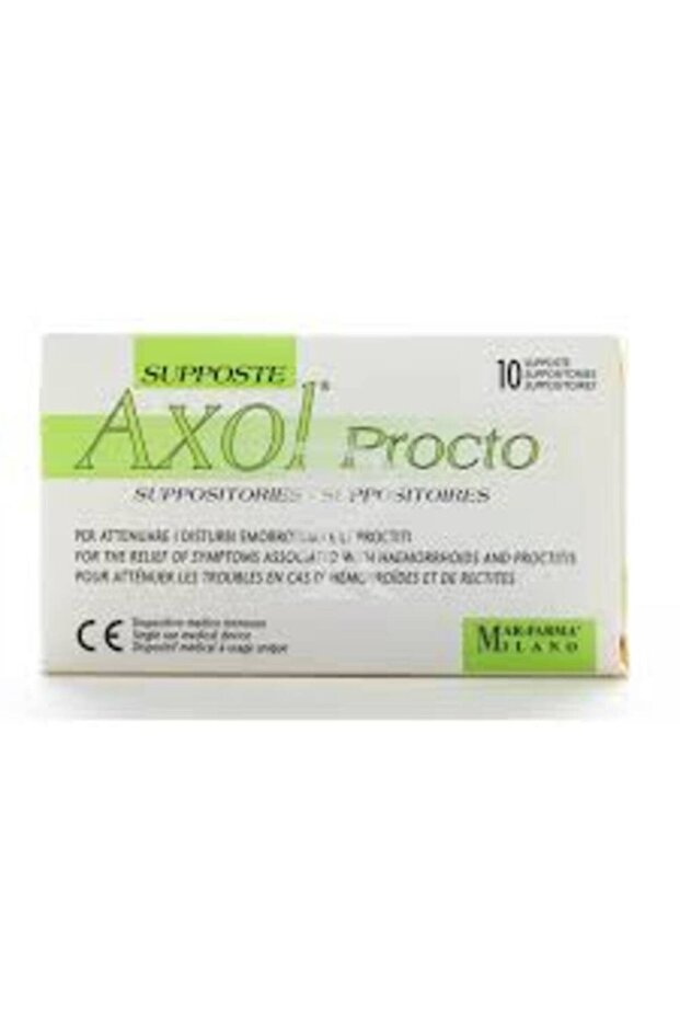 Axol Procto Suppositories (10-pack)