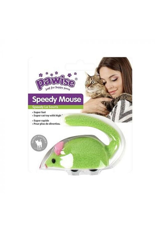 Pawise Speedy Mouse Cat Toy Assorted