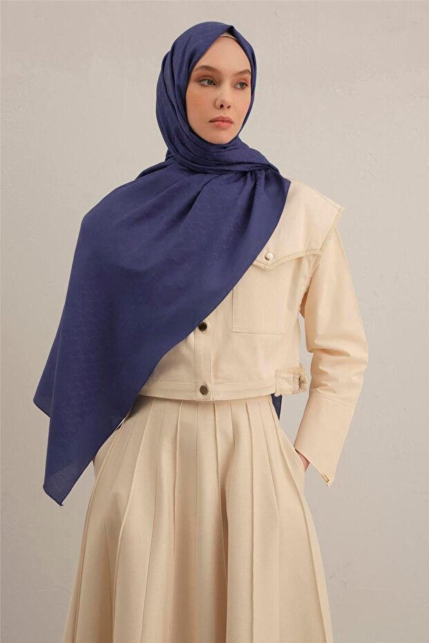 Link Desen Bambu Cotton Şal 28 - 1