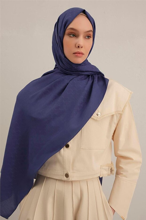 Link Desen Bambu Cotton Şal 28 - 3