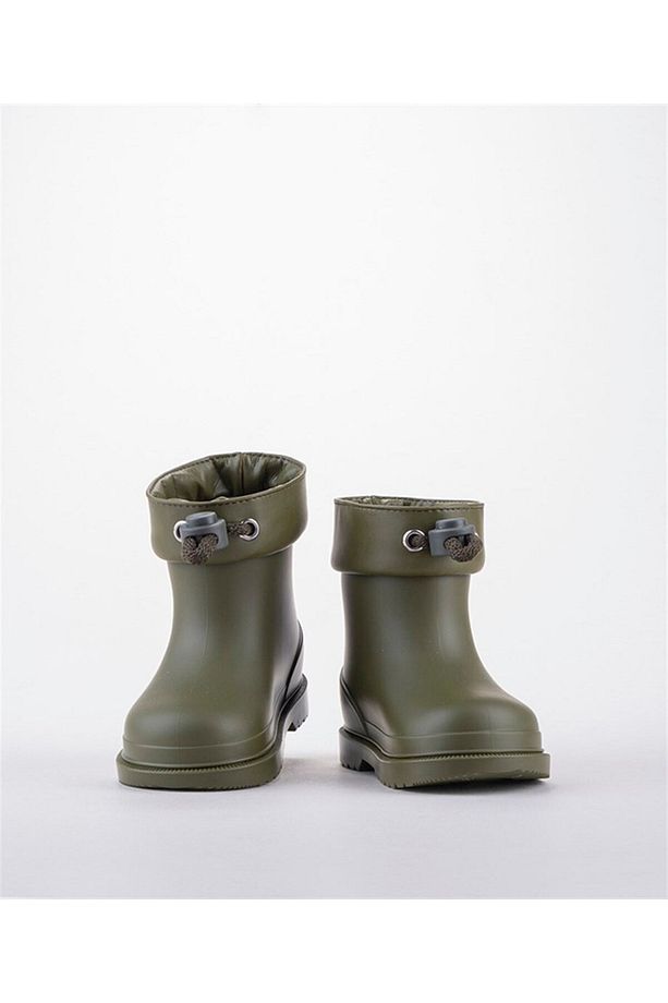 W10257 Bimbi Euri Marka Unisex Yağmur Çizmesi Haki - 5