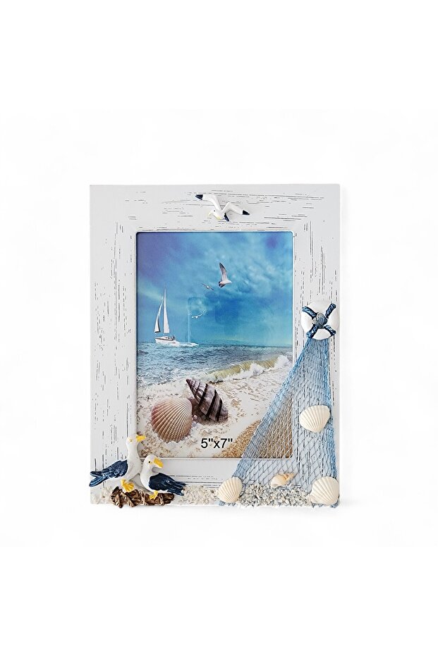 إطار بطابع بحري 24 سم × 19 سم