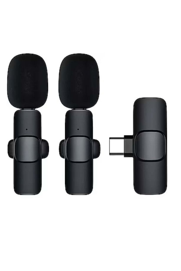 ZR106 K9 İKİLİ TYPE-C MİKROFON - 1