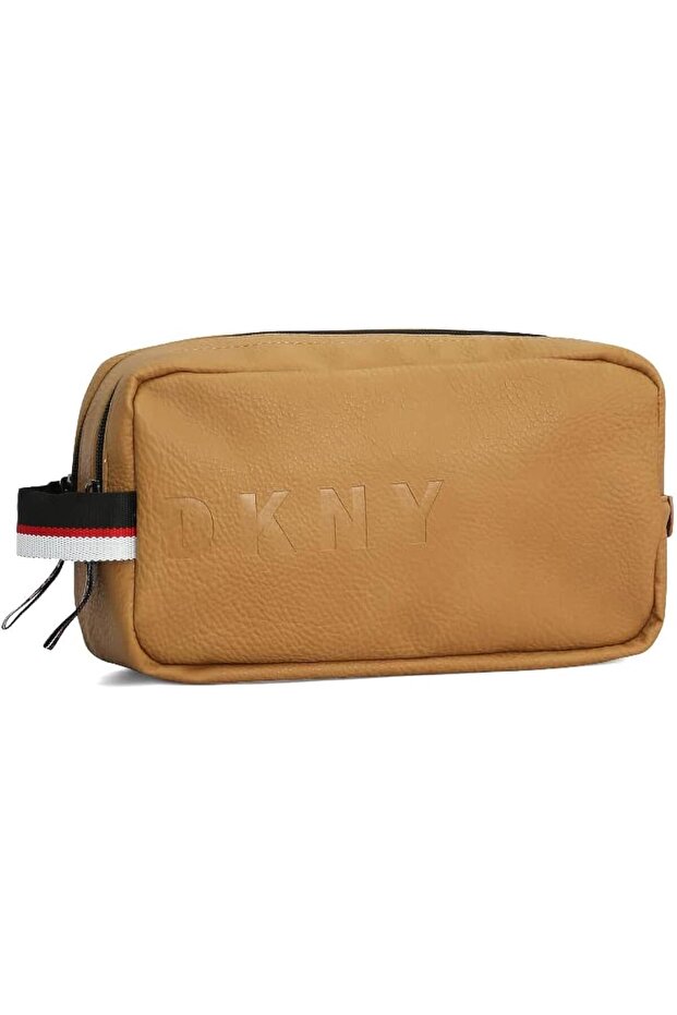 حقيبة أدوات الزينة، لون بني - 1