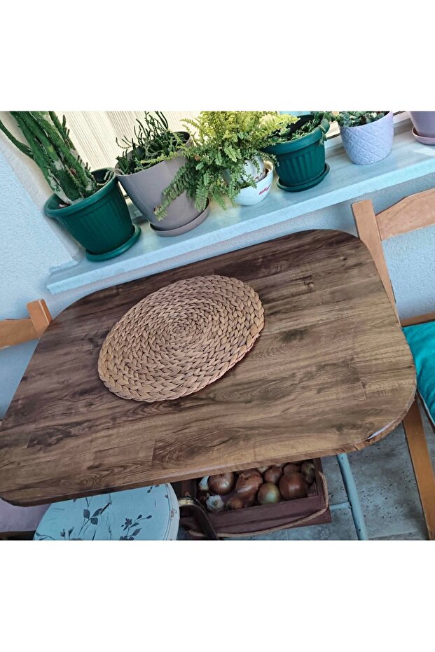 Mutfak Tezgah Üstü Ahşap Desen Kendinden Yapışkanlı Kaminasyonlu Folyo Kaplama 70cmx100cm - 7