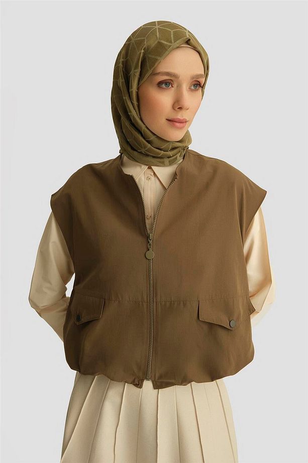 Bomber Yelek 25Y4504 Haki - 4