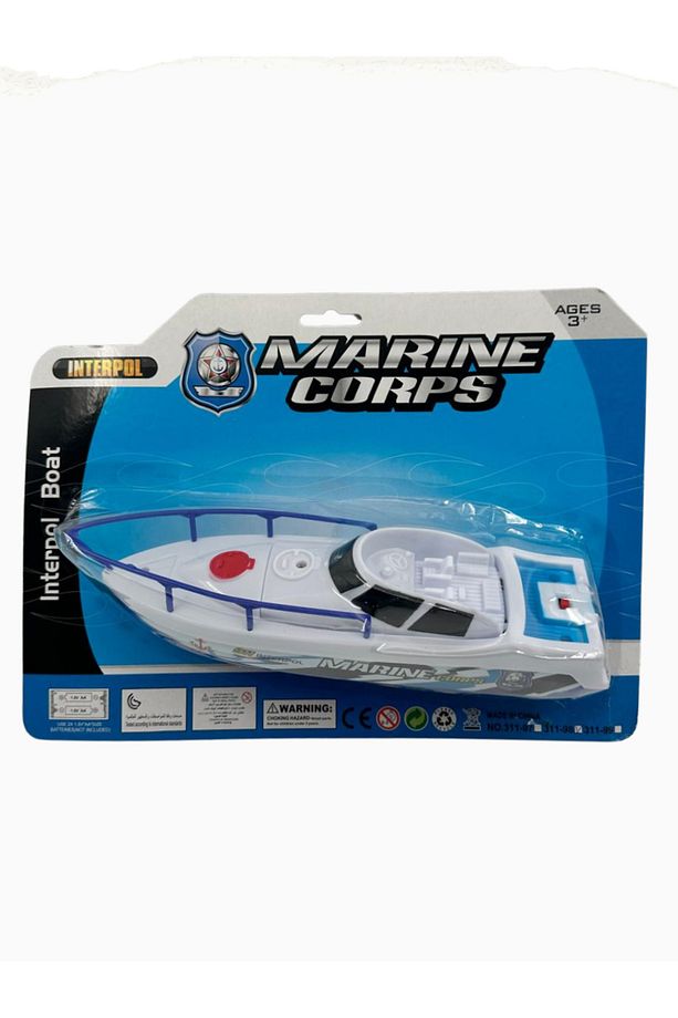 Pilli Polis Hız Botu Oyuncak Tekne - 3