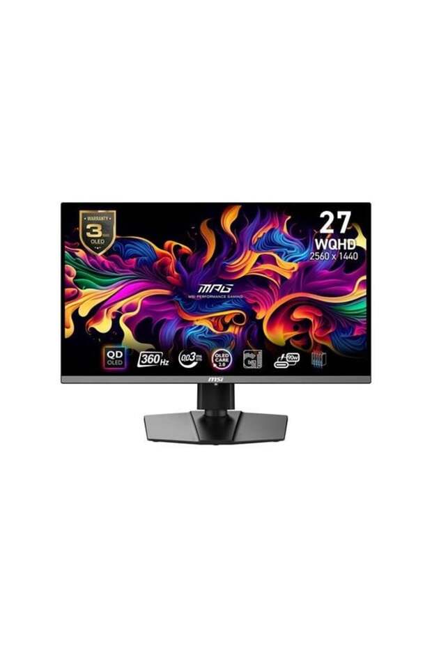 26.5" QD OLED MPG 271QRX 0.03MS 360HZ HDMI-DP USBC GAMING MONİTÖR 2560X1440 - 1