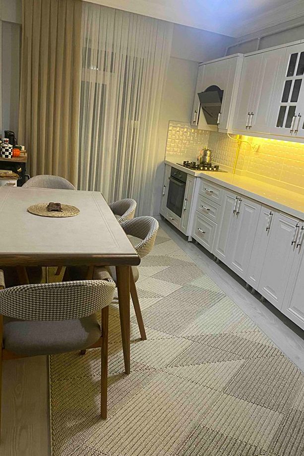 Mistral 1413 Bej - Salon, Koridor (Yolluk), Mutfak, Antre, Yatak ve Oturma Odası Halısı - 6