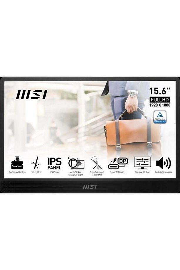 15.6" Ips Pro Mp161 E2u 4ms 60hz Type-c Taşınabilir Monitör - 1