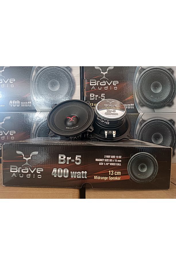 13cm Midrange Hoparlör Takımı 400w 60rms 2 Adet - Br-5 - 2