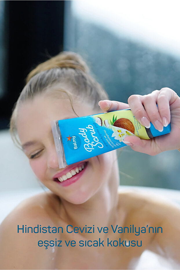 Hindistan Cevizi & Vanilya Aromalı, Besleyici, Arındırıcı, Nemlendirici Vücut Peelingi 250 g - 3