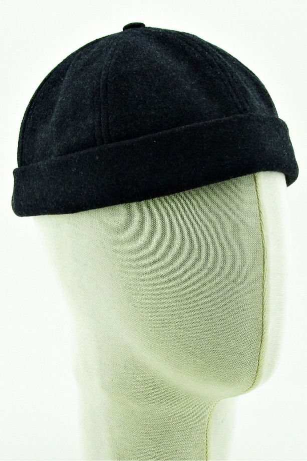 Kışlık Yünlü Retro Docker Cap Takke Leon Bere Unisex Şapka Cp236 - 8