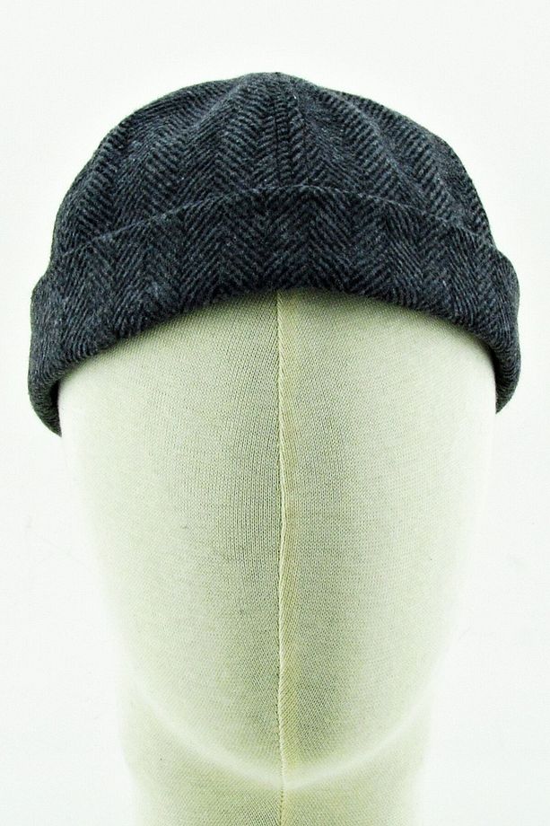 Kışlık Yünlü Retro Docker Cap Takke Leon Bere Unisex Şapka Cp236 - 7