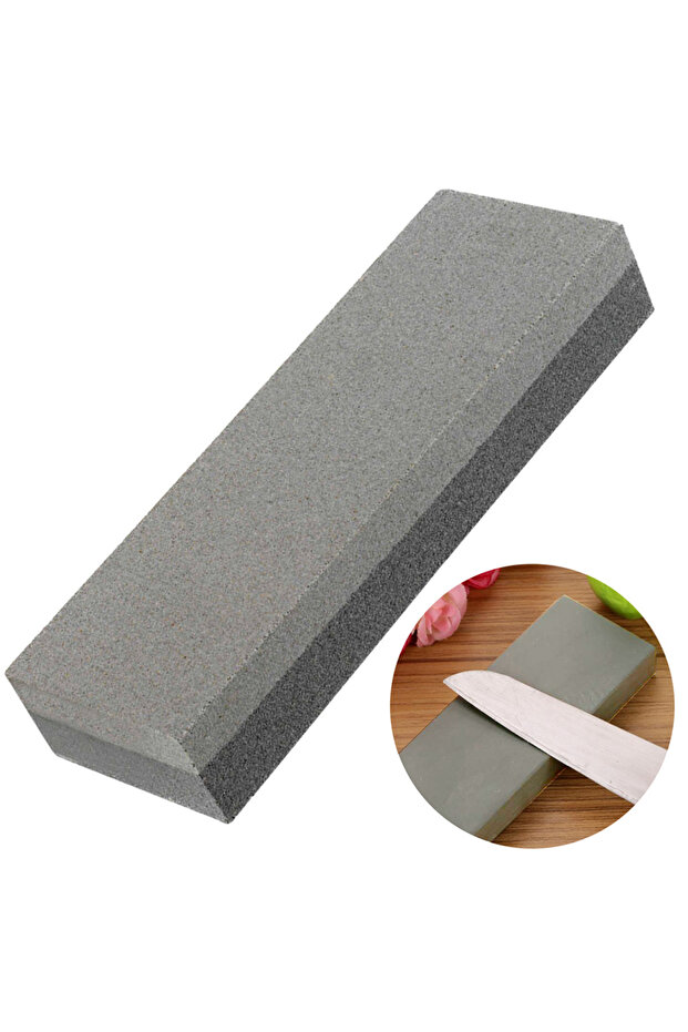 Universal sharpening stone, knives/scissors/scissors, gray, rectangular shape - 3