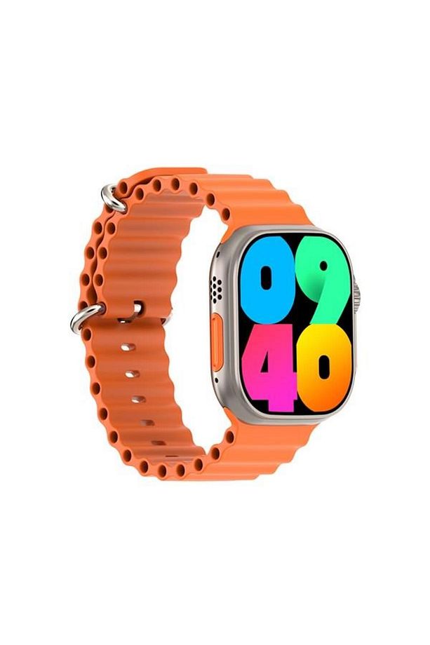 W69 Watch Ios Ve Android Uyumlu Mactive 2.05" Inç Geniş Ekranlı Gümüş Akıllı Saat - 2