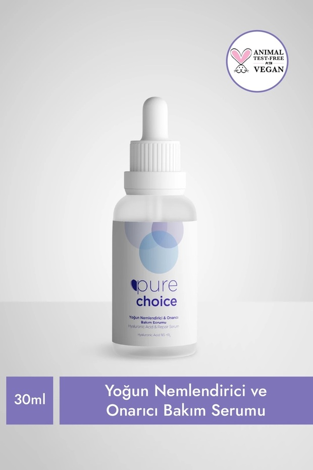 30 Ml Intensive Moisturizing and Repairing Care Serum - Hyaluronic Acid and Panthenol Vitamin