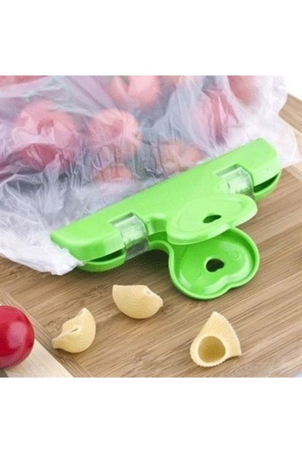 Betsima® 2li Pratik Torba Paket Ve Poşet Kapatıcı Kilitli Klips Mandal - 2