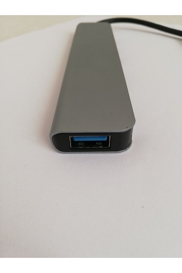 8-in-1 USB-C Çoklu Port Hub – Type-C Adaptör, SD/TF Kart, USB 3.0 & 2.0, Audio - 6