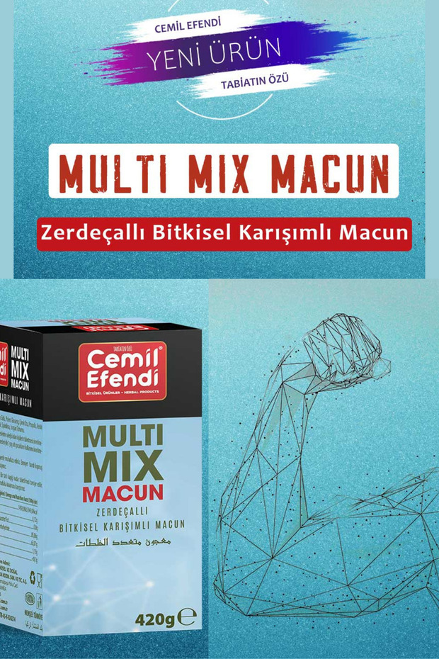 Multi Mix Zerdeçallı Bitkisel Karışımlı Macun 420 Gr - 2