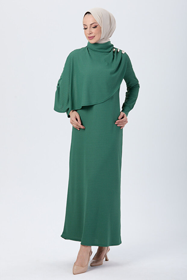 Rochie verde - 24113 - 4