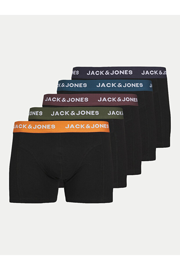 jack jones Mens Set of 5 Boxers 12259103 Black - 1