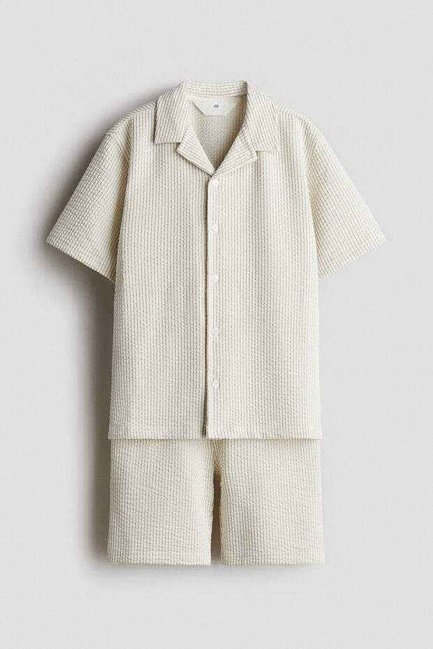 2 Parçalı Gömlek ve Şort Set - 4