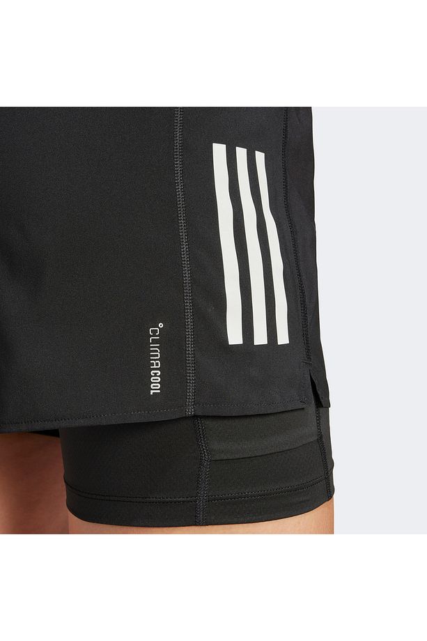 Own The Run Climacool 2 In 1 Kadın Siyah Şort - 5